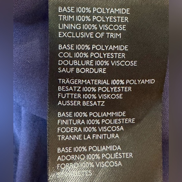 Anthropologie The Somerset Mini Navy Floral Appliqué Edition Dress Women’s 1X - Picture 11 of 15